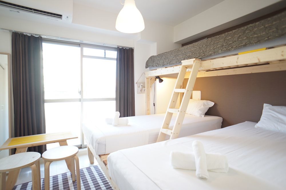 Galaxy Apartment Ōsaka Exterior foto